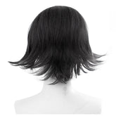 Anime Edogawa Rampo Black Cosplay Wig Heat Resistant Synthetic Hair Carnival Halloween Party Props